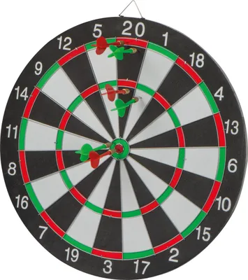 Produktbild von Dartscheibe mit 6 Pfeilen / Durchmesser 400 mm
