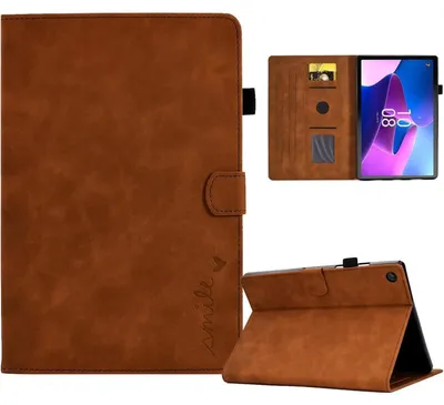 Immagine prodotto di Custodia protettiva per tablet Lenovo Tab M10 (3ª generazione) da 10,1 pollici, modello 2022 TB328FU, in marrone