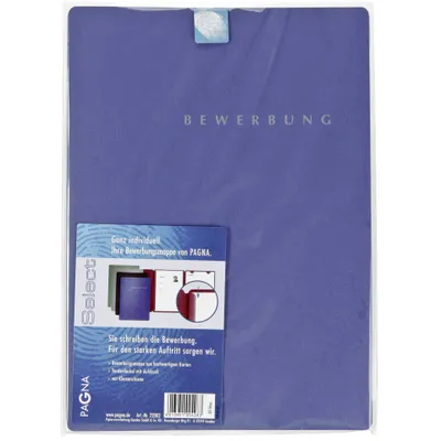 Produktbild von Pagna Bewerbungsmappe  Select blau                    P2200202