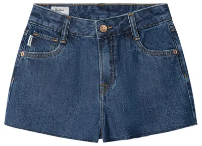 Zdjęcie produktu dla Spodenki typu "A" dla dziewcząt i chłopców Pepe Jeans, model Patty, kolor niebieski (denim-4s2), rozmiar 10 lat