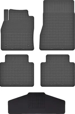 Produktbild von Gummi Fußmatten Set Für: Nissan X-Trail Iii T32 (2013-2017) Gummimatten Schwarz