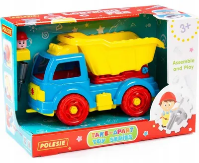Produktbild von Polesie 84811 Kipplaster mit Figur und Schraubendreher