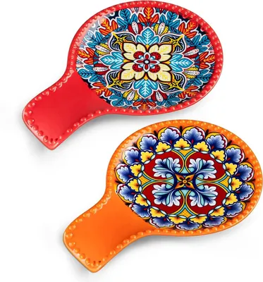 Produktbild von Vancasso Porzellan Löffelhalter Boho Spülmaschinenfest 2 Stück