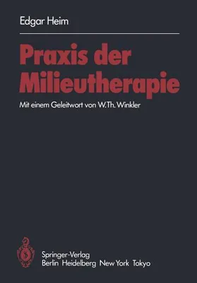Produktbild von Praxis der Milieutherapie