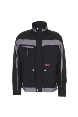 Immagine prodotto di Giacca PLANAM Plaline con cintura in vita in vari colori e taglie. Colori e taglie a scelta, Colore:nero/zinco; Taglia:64
