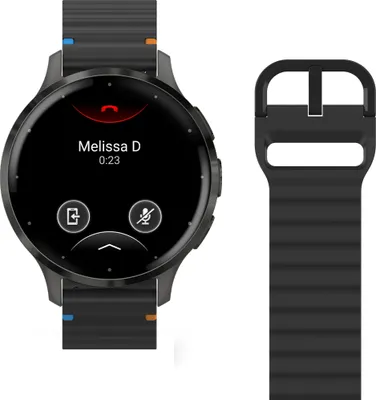 Image de Bracelet ActiveFlex pour Garmin Venu 3S/ 4 (41mm), noir