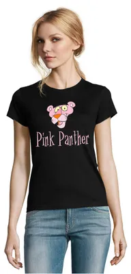 Produktbild von Damen Pink Panther Rosarote Inspector Comic Cartoon