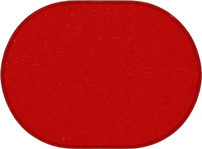 Zdjęcie produktu dla 50x80 cm Kawałek dywanu Eton czerwony owalny