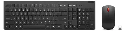 Obrázek produktu pro Lenovo 4X31R64491, Plná velikost (100 %), Bezdrátový, RF bezdrátový, Nůžkový spínač, Černá, Obsahuje myš