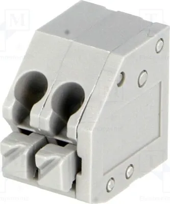 Productafbeelding van 5x Klemplaat voor hoek van 45°, 3,5 mm: 2 x DG250-3.5-02P-11-00A(H) klemplaten