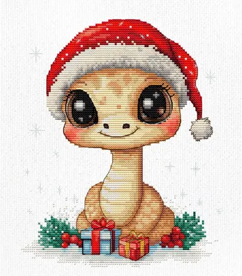 Produktbild von Luca-S Kreuzstich Stickpackung "Weihnachtsgeschenke", Zählmuster, 15x18cm