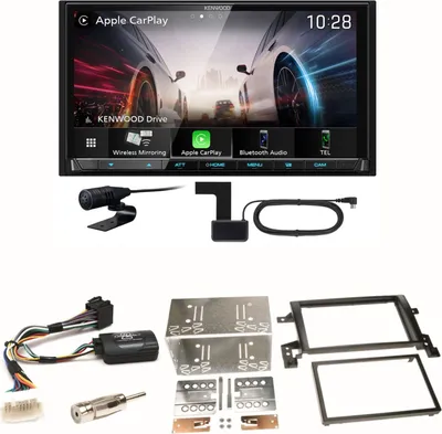 Produktbild von Kenwood DMX8021DABS Android Auto CarPlay Einbauset für Suzuki Grand Vitara JT