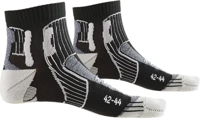 Produktbild von X-SOCKS Marathon Energy Laufsocken Unisex black/anthracite print 35-38