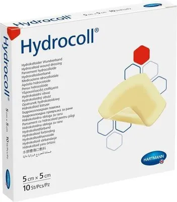 Image de Hydrocoll Pansement 5x5 cm 10 pces
