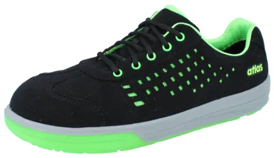 Produktbild von ATLAS A240 Damen Herren S1 Halbschuhe schwarz Textil - Größe: 41