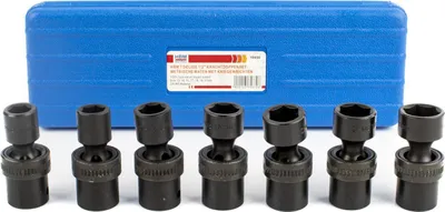 Obrázok produktu pre Sada kardanových kĺbov 1/2'', 13 - 21mm, 7ks HBM