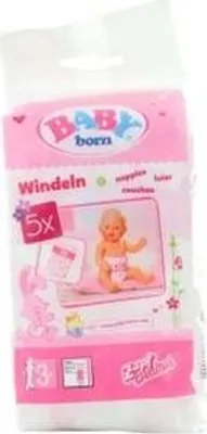 Produktbild von Zapf BABY born®  Windeln, 5 Stü ck