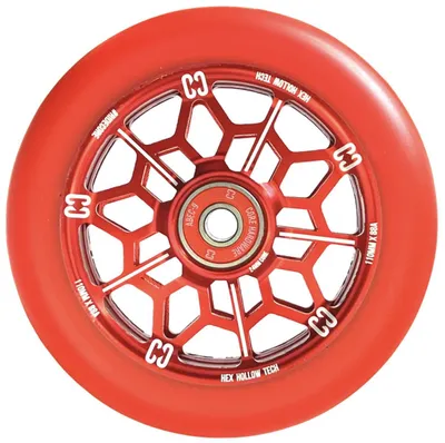 Produktbild von Core Hex Hollow Stunt-Scooter Rolle 110mm Rot