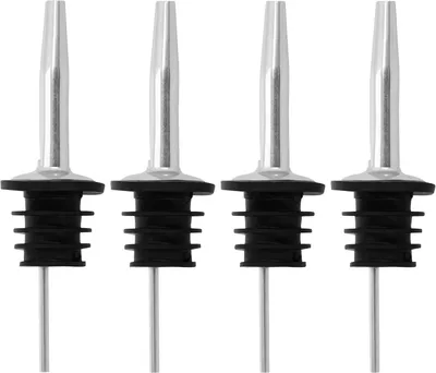 Imagen del producto de Dispensadores para vino, de acero inoxidable, juego de 4 unidades, para la cocina