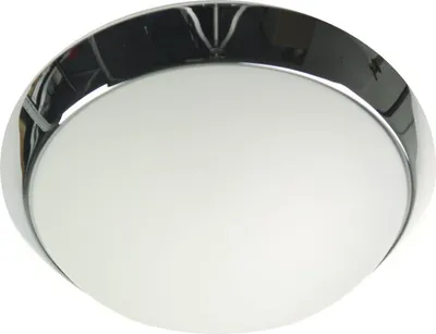 Produktbild von Niermann LED 16W Deckenleuchte Opal matt Glas, Chrom, 45cm, warmweiss, Germany