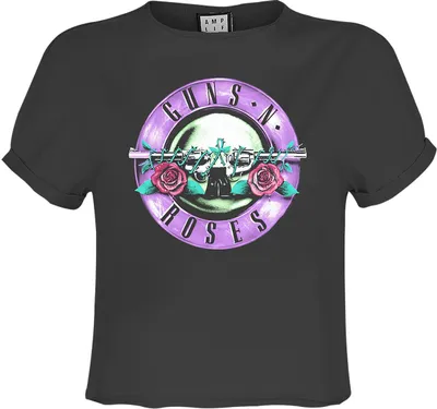 Produktbild von Amplified T-Shirt Damen Amplified Collection - Tonal Bullet charcoal M