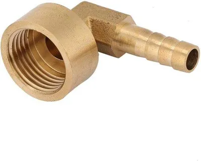 Zdjęcie produktu dla Mosiężny kolanko 8 mm z gwintem wewnętrznym G1/2
