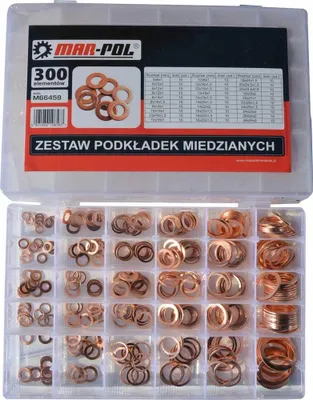 Produktbild von Kupferscheiben-Set, 300 Stück, M66459