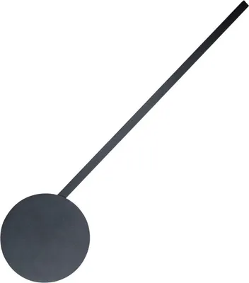 Produktbild von LED Wandleuchte Metall 3000 K warmweißes Licht 1745 lm H: 70 cm Schwarz Modern Wandlampe