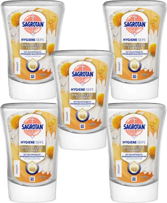Produktbild von Sagrotan Handseife No Touch Nachfüller Lotusblüte 250ml 5er Pack