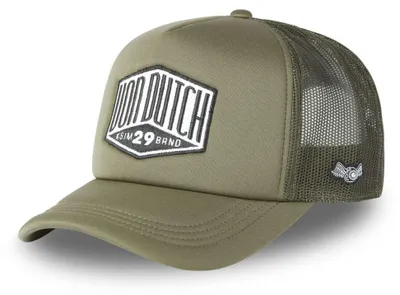Produktbild von Von Dutch Originals Foam Trucker Cap - FULL Olive