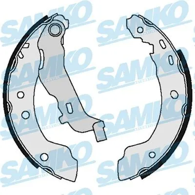 Obrázek produktu pro SAMKO 86785 Sada brzdových čelistí