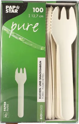 Zdjęcie produktu dla Papstar Kuchen-und Snackgabeln Papier
