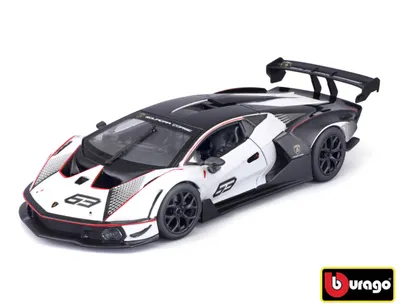 Obrázek produktu pro Bburago 1:32 Race Lamborghini Essenza SCV12 White