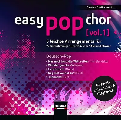 Produktbild von easy pop chor [vol. 1] - CD