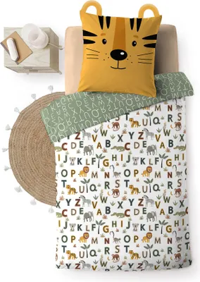 Image de Housse de couette + taie enfant Animaux
