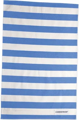 Obrázok produktu pre Sada kuchynských utierok Unyqoos® Cornishware, vzor Cornishblue – 100% bavlna, modro-biele pruhované, 50 x 70 cm, vysoko savé