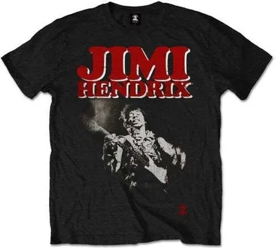 Obrázek produktu pro Jimi Hendrix Block Logo Black M Tričko
