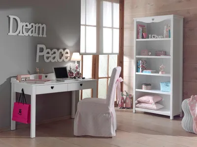 Produktbild von Regal und Schreibtisch Set Amori MDF Weiß