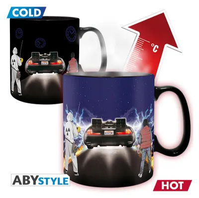 Produktbild von ABYstyle - Zurück in die Zukunft Thermoeffekt Tasse