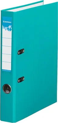 Image de 24x DONAU 3950001-24 Classeur classique turquoise en carton, 5,0 cm, format A4