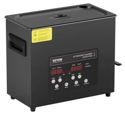 Productafbeelding van Ultrasoonreiniger 6L - 180W Ultrasoonvermogen - 40kHz Frequentie - Roestvrij Staal - Voor Sieraden En Brillen