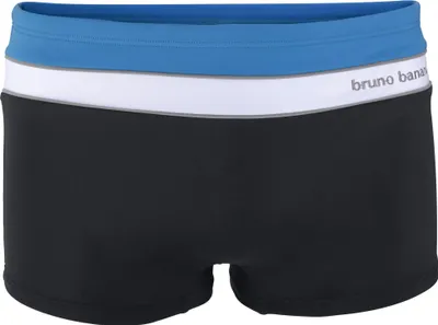 Produktbild von Bruno Banani Boxer-Badehose schwarz-türkis Größe 5