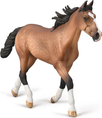 Zdjęcie produktu dla Collecta 80004 Standardbred Pacer Stallion-Brown 18 cm Horse World