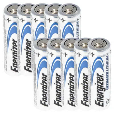 Zdjęcie produktu dla Bateria Energizer Ultimate Lithium 10er Box Bateria Energizer AA 1,5 V Bateria Energizer Ultimate Lithium AA 3100mAh