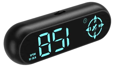 Productafbeelding van GPS Snelheidsmeter Auto - Head Up Display Digital Tachometer - Veilig Rijden - Plug-and-Play Installatie