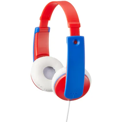Produktbild von JVC HA-KD7-R-E, Kabelgebunden, 15 - 23000 Hz, Musik, 110 g, Kopfhörer, Blau, Rot, Weiß