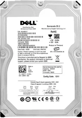 Obrázek produktu pro Pevný disk Dell 0G377T 1TB SATA II 32MB Cache 7200Rpm 3,5" palce ST31000340NS
