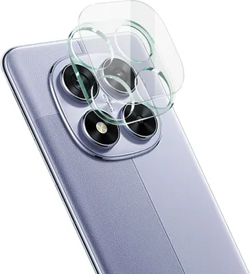 Obrázok produktu pre Pre Xiaomi Redmi Note 14 Pro 5G H9 – ochranné sklo na zadný fotoaparát, kompletná ochrana, priehľadné