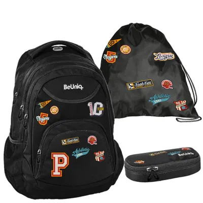 Produktbild von Schulrucksack BeUniq - 3-Teiliges Set