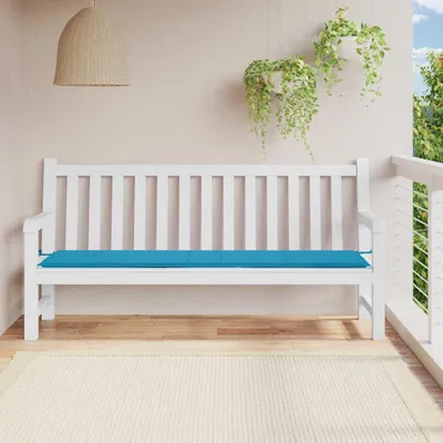 Obrázok produktu pre vidaXL Záhradná lavička modrá 200x50x3 cm Oxford Fabric